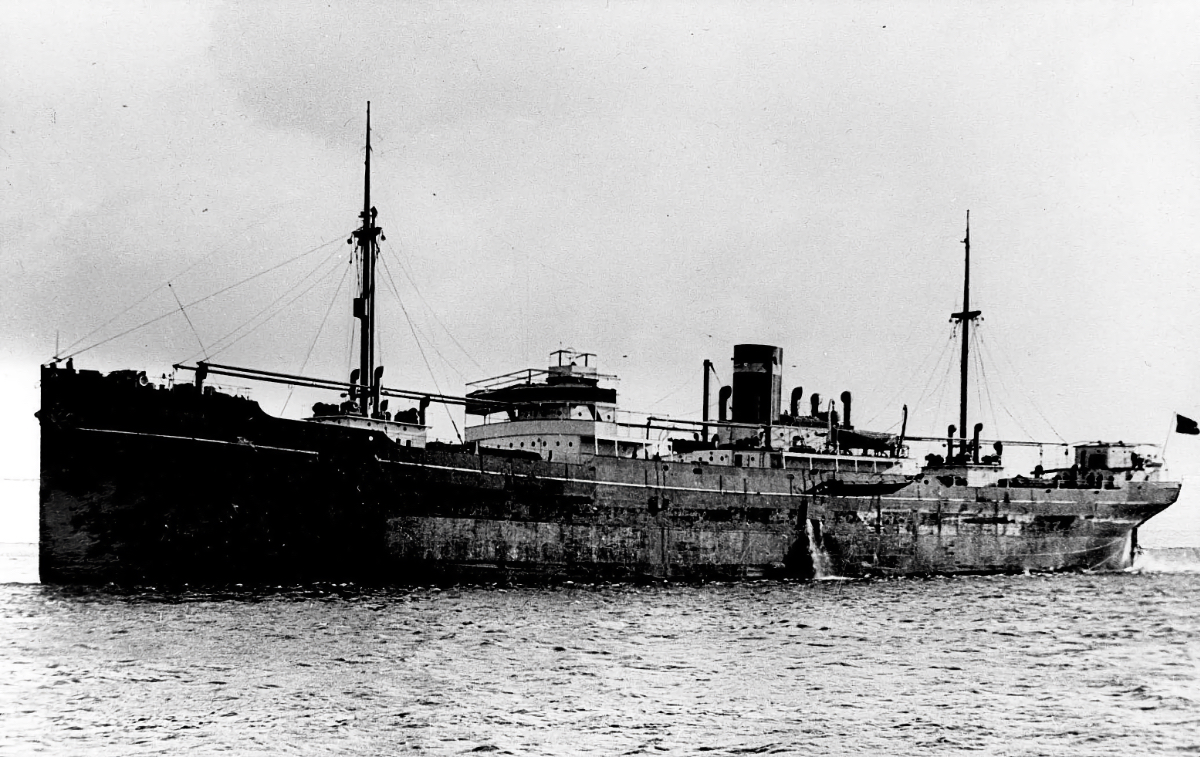 Aage Sørensen was engaged on the MS Columbia (1928) as the war broke out in Europe (MfS)