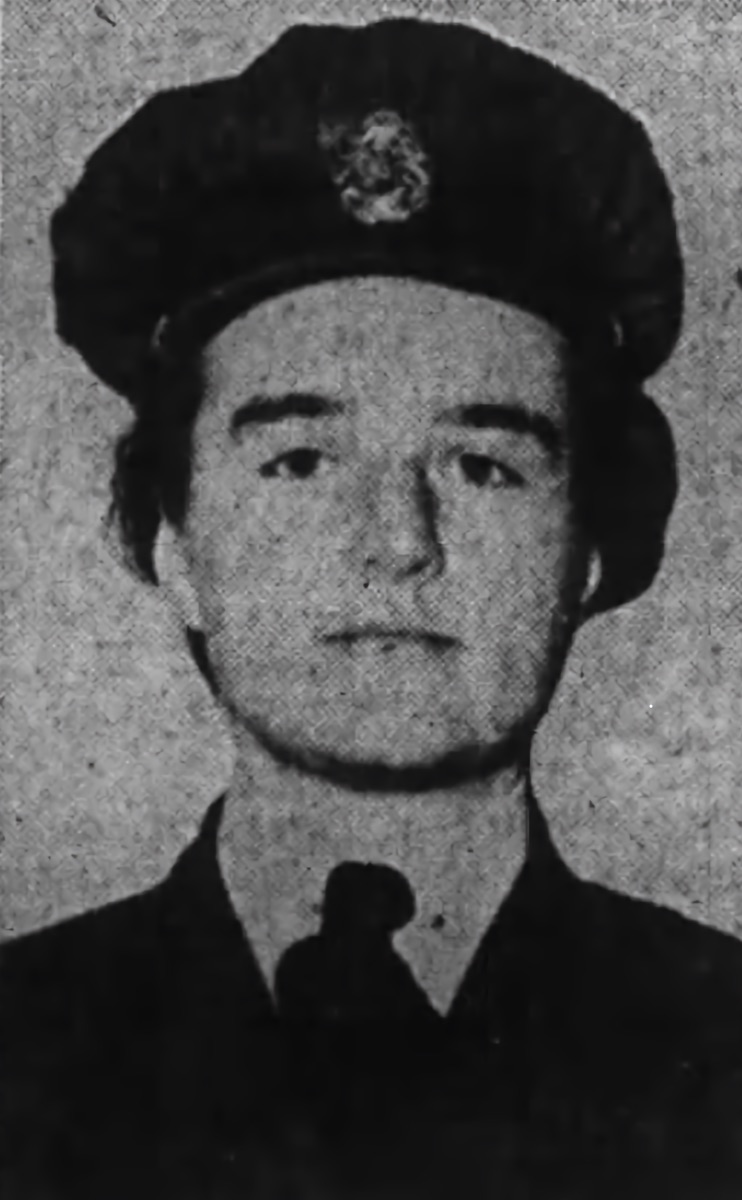 Assistant Section Officer Schalburg in her uniform, 1942.
