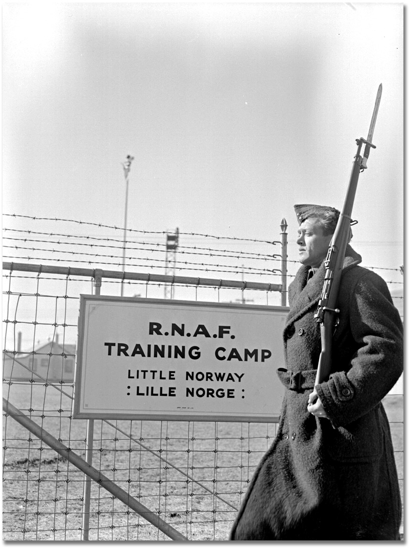 Little Norway, November 1940, Royal Norwegian Air Force training facility in Toronto, Canada (Archive of Ontario).